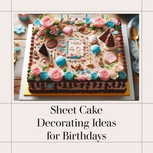 sheet cake decorating ideas for birthdays