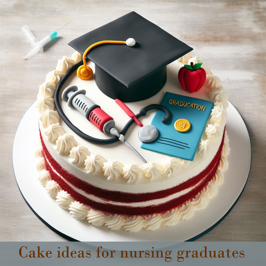 3 Creative Cake Ideas For Nursing Graduates   Cake Ideas For Nursing Graduates 